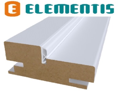 Новый уплотнитель ELEMENTIS для межкомнатных дверей
