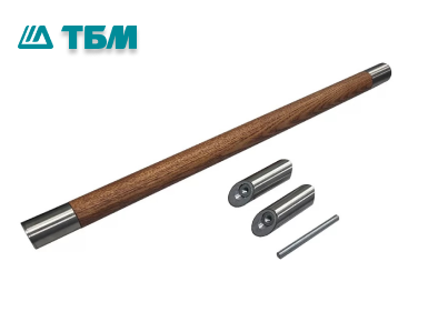 Дверные ручки из комбинации натурального дерева в ассортименте ТБМ