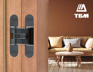 Скрытая петля CEMOM ESTETIC 27 для межкомнатных дверей в ассортименте ТБМ