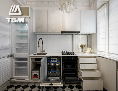 Мебельная фурнитура FIRMAX в проекте Квартирного вопроса