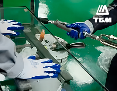 Новый гидравлический экструдер для вторичной герметизации стеклопакетов ZKT09