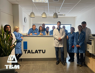 Экспертный десант: как сотрудники ТБМ прошли обучение на заводе TALATU