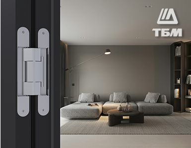 Новая скрытая петля OTLAV для тяжелых деревянных дверей в ассортименте ТБМ