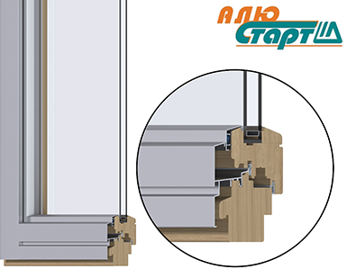 Дерево-алюминиевая система Алюстарт в ассортименте Компании ТБМ